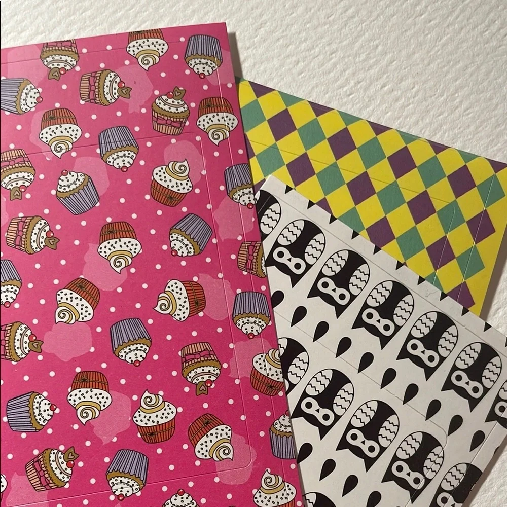 Colorful Patterned Paper Set